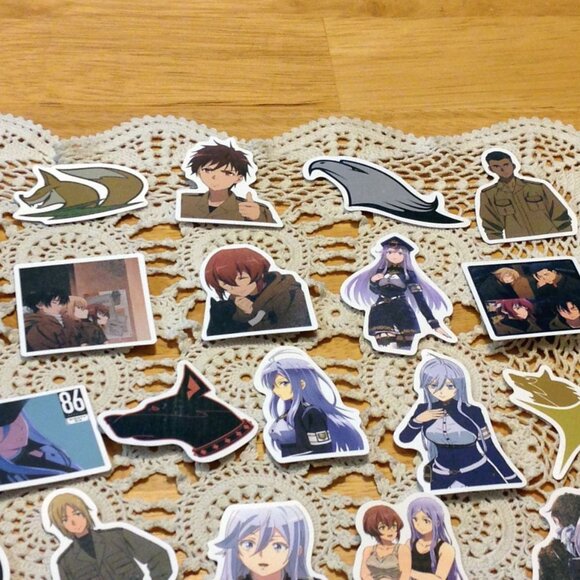 Science Fiction, Japanese, 86 EightySix Stickers - Picture 5 of 5